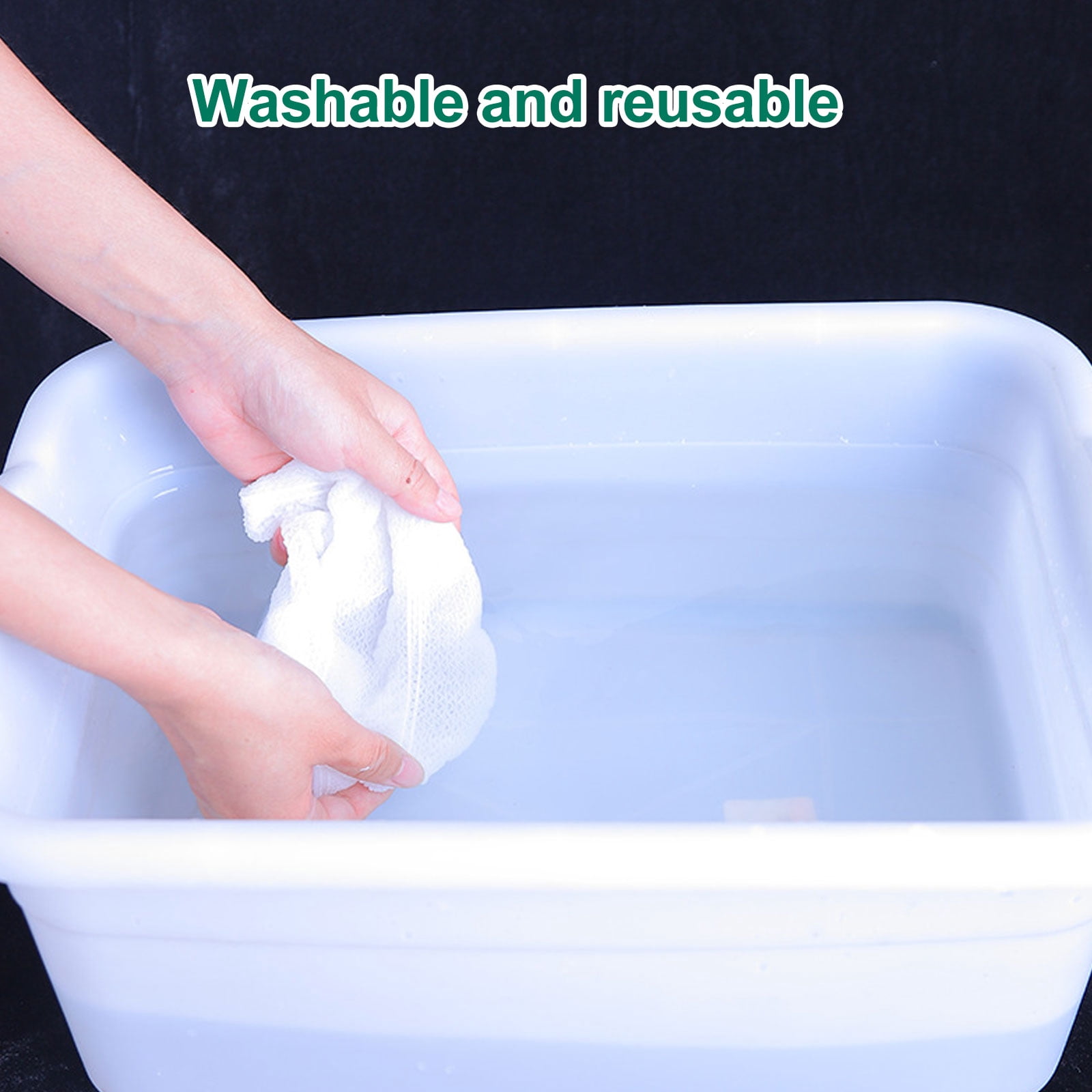 1pc Reusable Adult Diaper Washable Adult Nappy Premium Women Diaper (White)