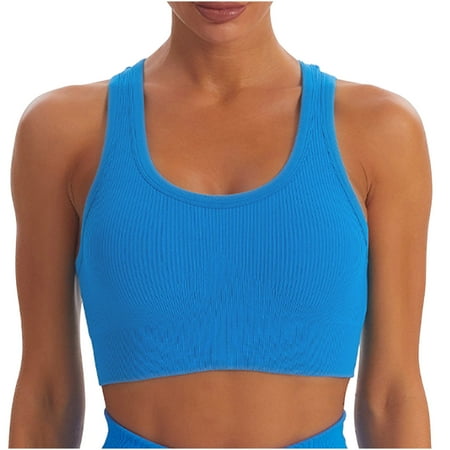 

asdoklhq Summer Fall Sports Bras for Women 2023 Womens Fashion Plus Clearance Women s Sports Yoga Bra Beautiful Back Sports Underwear Wearing Fitness Yoga Clothes