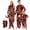 Christmas 08, variant on Onlypjs Family Matching Christmas Pajamas – Holiday Tree & Santa Print Sleepwear Sets for Women, Men, Couples