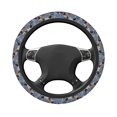 thumbnail image 5 of Cauagu Video Game Print Car Steering Wheel Cover - Universal Car Accessory for Diverse Cars for Steering Wheel with a Diameter of 14.5"-15", 5 of 7