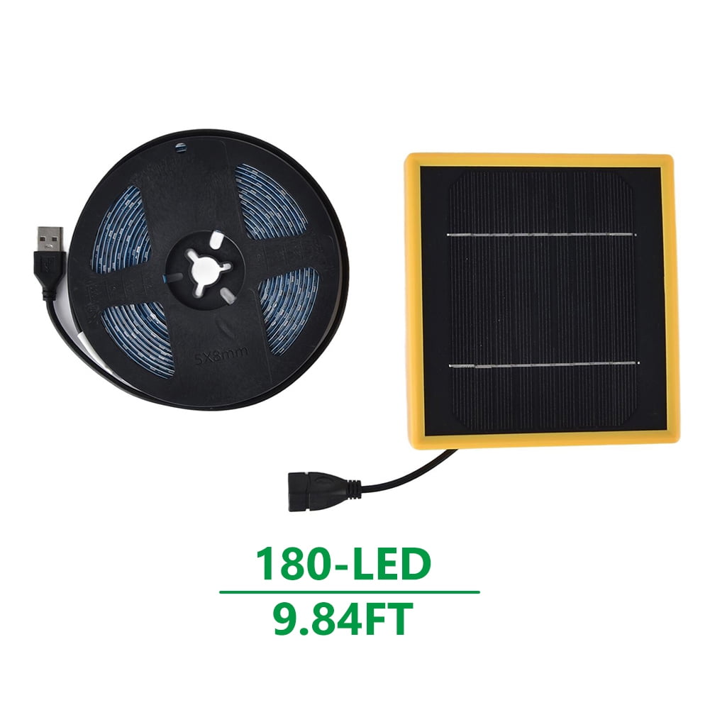 Solar SMD 2835 LED Plant Grow Light Strip Full Spectrum 5V 5W Growing Phyto  Lamp