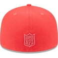 thumbnail image 4 of Men's New Era Red Washington Commanders Color Pack Brights 59FIFTY Fitted Hat, 4 of 5