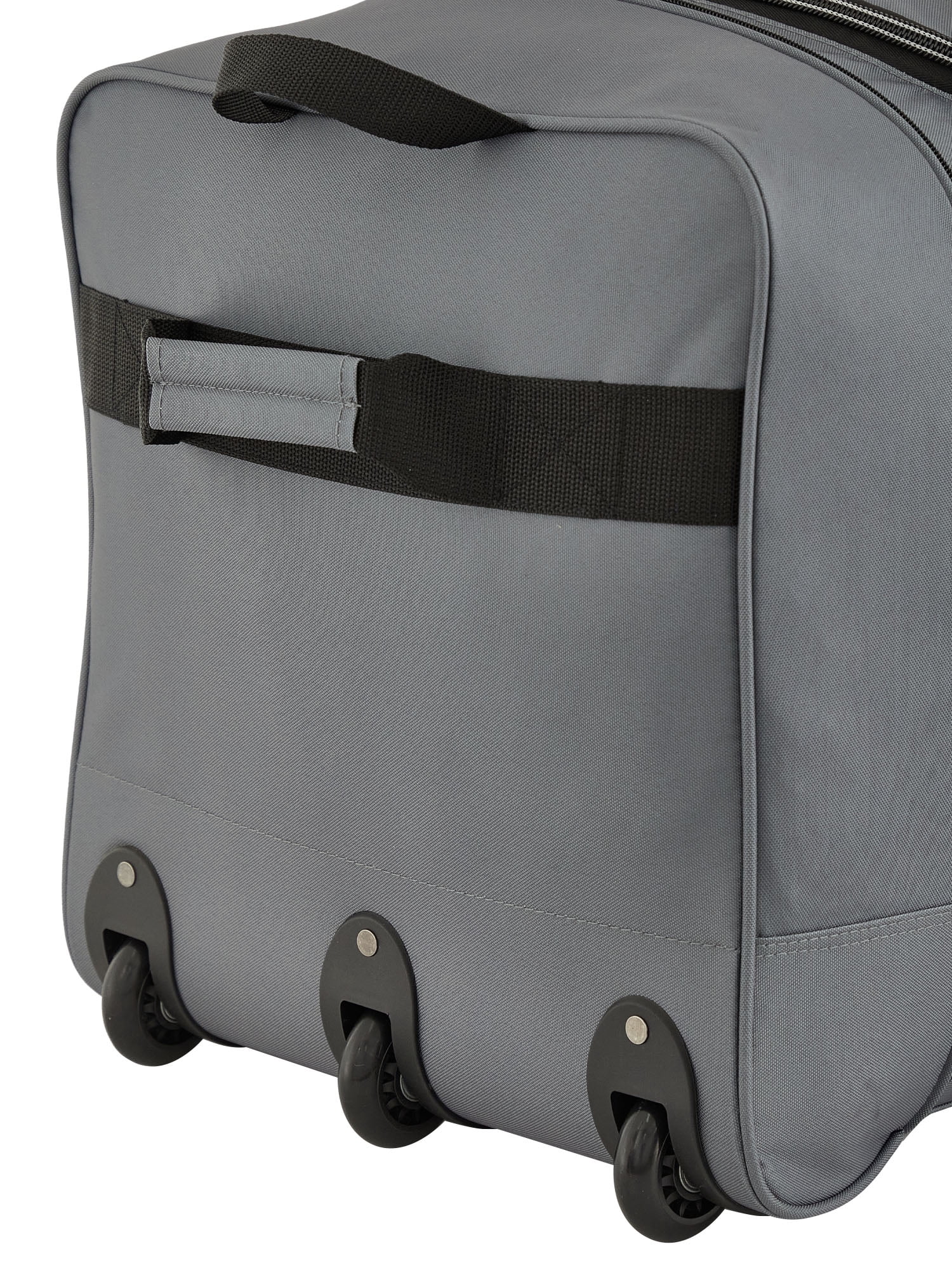 Protégé Navigation 36-Inch Jumbo Tri-Fold Collapsible Rolling Locker Duffel Bag, Gray