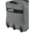 thumbnail image 6 of Protégé Navigation 36-inch Jumbo Tri-Fold Collapsible Rolling Locker Duffel, Gray, 6 of 9