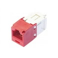 thumbnail image 2 of Panduit CJ688TGRD Category-6 8-Wire TG-Style Jack Module, Red, 2 of 12