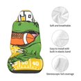 thumbnail image 4 of Balery T-Rex Playing Football Funda de Asiento para Auto con Diseño - Cubierta Frontal Suave y Transpirable con Protector Antideslizante- 1 Unidad, 4 of 5
