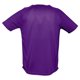 thumbnail image 2 of SOLS - Camiseta de deporte transpirable de manga corta para hombre - Modelo Sporty (Púrpura Oscuro), 2 of 3
