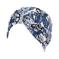 thumbnail image 2 of Lroveb Turbans for Women Head Wrap Hijab India Muslim Stretch Turban Hat Floral Cotton Hair Loss Scarf Beanie Hat, 2 of 2