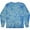 Baby Blue, variant on Colortone Tie-Dye Crystal Wash Long Sleeve T-Shirts Men Adult S to 3XL Plain Colors