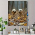 thumbnail image 4 of Funny Halloween Skeletons Canvas Art, Cute Spooky Season Print, Holiday Wall Decor, 4 of 8