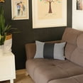 thumbnail image 4 of Classic Black Houndstooth Lumbar Throw Pillow, 4 of 5