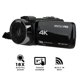 thumbnail image 3 of Vivitar Cámara de Video 4K, Wi-Fi, Zoom Digital 18x, Pantalla IPS 3'', Visión Nocturna, Conector Micrófono 3.5mm, Recargable, SD, 4K UHD (3880 x 2160), 56MP, Zoom 18x, Negro, 3 of 5