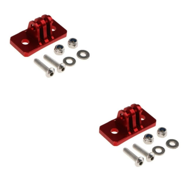 Maytalsory Aluminum Alloy Tripod Adapter Mount Base for Red Camera Hero6/5/4/3+ Style A 2Set