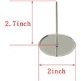 thumbnail image 2 of HJ Garden 4pcs 304 Stainless Steel Decorating Nails Flower Nail Flowers Making Tools Cake Cupcake Baking Decor Tools, 2 of 5
