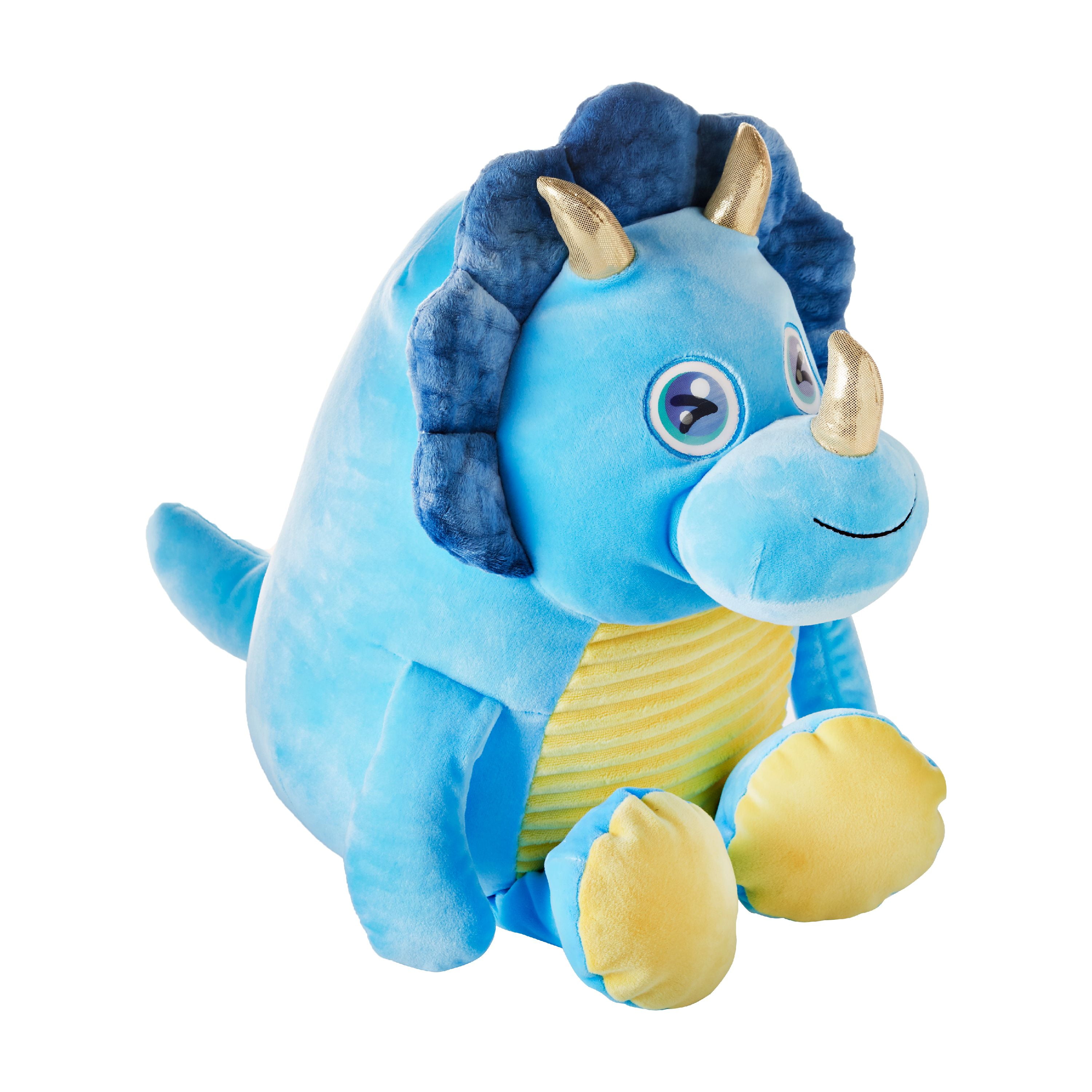 blue dino plush