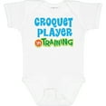 thumbnail image 3 of Inktastic Croquet Player in Training Boys or Girls Baby Bodysuit, 3 of 5