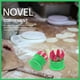 thumbnail image 4 of 2 moldes para hacer bollos al vapor, empanadillas y pasteles (verdes), 4 of 6