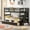 Espresso, variant on Harper & Bright Designs Twin Over Twin Stairway Bunk Bed with Storage Shelves, Wooden Twin Size Bunk Bedframe with Three Drawers for Bedroom Dorm, Gray