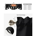thumbnail image 5 of Household Goods Window Valance Curtain Kitchen Cafe Short Curtains Living Room Tie-Up Valance Curtain, 5 of 6