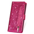 thumbnail image 5 of Ancove for iPhone 13 Wallet Case with Card Holder & Strap,Glitter Bling PU Leather Shockproof Magnetic Kickstand Zipper Pocket Flip Case Cover for Apple iPhone 13,Rose, 5 of 6
