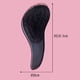 thumbnail image 4 of Peine para el cabello para mujer cepillo desenredador de galvanoplastia mango ergonómico portátil elegante previene la electricidad estática para el hogar para mujeres ANGGREK Otros, 4 of 8