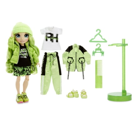 Rainbow High Jade Hunter – Green Fashion Doll with 2 Outfits
