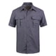 thumbnail image 5 of Blusa y camisa de manga larga con cuello vuelto para hombre, estilo casual, color liso, con botones y bolsillos, de nailon, desmontable., 5 of 8