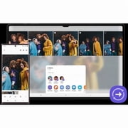 Samsung Galaxy Tab S8+ Tablet, 12.4 WQXGA+, Qualcomm SM8450 Snapdragon 8 Gen 1 Octa-core, 8 GB, 128 GB Storage, 5G, Graphite