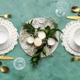 thumbnail image 6 of Uxcell 200 Pcs Paper Doilies 5.5 Inch Round Lace Decorative Placemats Disposable Papers for Food Parties, Multicolor, 6 of 6