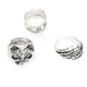 thumbnail image 3 of Anillos Punk Jadeshay 3 Piezas Ajustables Plata Antigua, 3 of 8