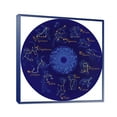 thumbnail image 3 of Designart 'Zodiac Signs and Zodiac With Constellations' Modern Framed Canvas Wall Art Print, 3 of 4
