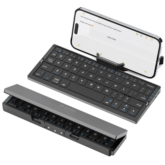 Teclado SIKAI CASE Bluetooth plegable con soporte magnético