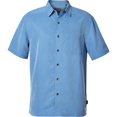 thumbnail image 1 of Royal Robbins Men's Desert Pucker Dry Shirt, Parisian Blue, Small, 1 of 4