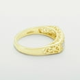 thumbnail image 6 of LBG British Made 9k Yellow Gold Cubic Zirconia Womens Eternity Ring - 33 size options - Size 9.25, 6 of 7