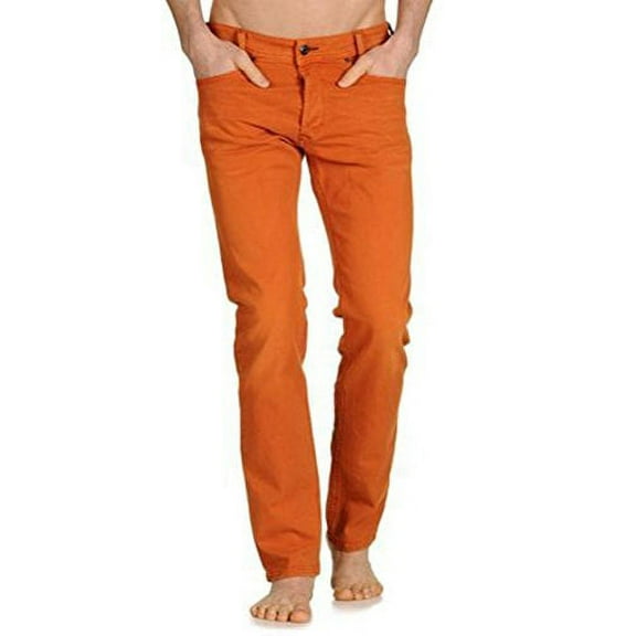 Diesel Iakop Slim Tapered Jean Orange 27