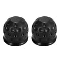 thumbnail image 1 of 2pcs Trailer Hitch Ball Cap Cover Protector Waterproof 50mm ID Black for Car Truck RV Boat, 1 of 1