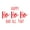 Red, variant on Vinyl Wall Art Decal - Happy Ho Ho Ho And All That - 17" x 26" - Trendy Christmas Winter Santa Quote For Home Living Room Front Door Coffee Shop Store Seasonal Decoration Sticker