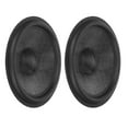 thumbnail image 1 of Subwoofer Cones Drum Paper, 1.4 Inch Inner Diameter Scratch Resistant 2Pcs Moisture Absorption Paper Speaker Cone Drum Paper  for 8 Inch Speaker, 1 of 7