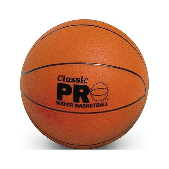 Swim Central 8.5" Brun Gonflable Ballon de Sport Classique Pro Eau Basket-Ball Piscine Accessoire