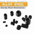 thumbnail image 7 of 300 Pcs Hexagon Socket Head Screws Stainless Steel Allen Head Screws Internal Hexagon Drive Cup Screws 2.5 to 8mm, 7 of 7