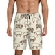 thumbnail image 1 of Balery Vintage Farm Pigs Pantalones cortos de pijama de punto de algodón para hombre con cinturilla y bolsillos-3X-Large, 1 of 6