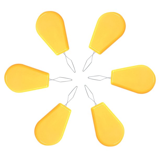 6 PC Needle Threaders, Plastic Needle Threader for Hand Sewing, Wire