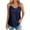 Blue, variant on Turilly Sequin Tops for Women V-Neck Dressy Tank Tops Sparkly Party Concert Outfits