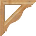 thumbnail image 3 of Ekena Millwork 4"W x 32"D x 32"H Funston Slat Rough Sawn Bracket, Western Red Cedar, 3 of 4