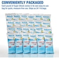 thumbnail image 5 of Doheny's Super Pool Shock, Pro-Grade 68% Cal-Hypo Granular Chlorine, Quick-Dissolving, Kills Algae & Bacteria, 24 x 1 lb Bags, 5 of 9