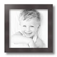 thumbnail image 2 of ArtToFrames 9" x 9" Sloped Dark Walnut Picture Frame, 9x9 inch Brown Wood Poster Frame (WOM-4820), 1 Pack, 2 of 7