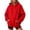 Red #45, variant on WULMLEO Women's Oversized Hoodies Drawstring Long Sleeve Sweatshirts with Pocket Fall Winter Casual Pullover Tops Light Purple S