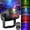 Multicolor Halloween Party Lights, variant on DJ Disco Stage Party Lights, LED Sound Activated Laser Light RGB Flash Strobe Projector with Remote Control for Christmas Halloween Decorations Karaoke Pub KTV Bar Dance Gift Birthday Wedding