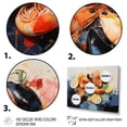 thumbnail image 3 of Designart "Acrylic Seafood Representation" Food & Beverage Canvas Wall Art, 3 of 5