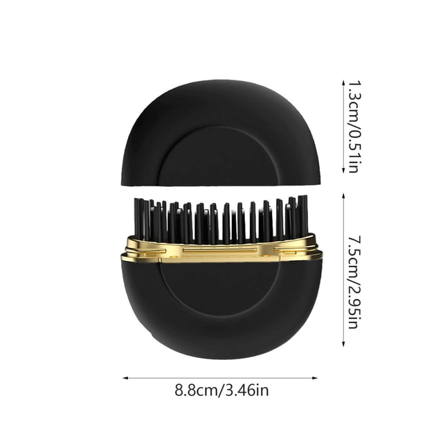 Hair Straightener Brush Charging Mini Straight Hair Comb Wireless Portable Straightener Hair Care Without Damaging Hair Styling Comb for Home Use Portable Hair Straightener